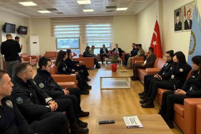 Havalimanında Polis Haftası kutlaması