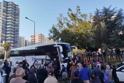 HAVAMAŞ, umreye gidenleri dualarla uğurladı