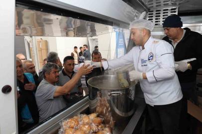 HBB’nin çorba ikramı ile yürekler ısınıyor