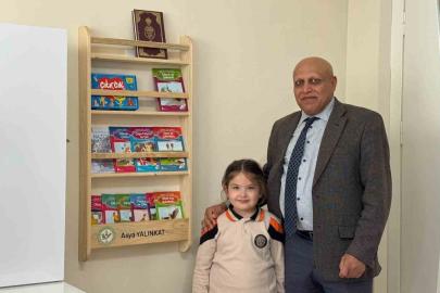 "Her Ev Kütüphane Olsun" Projesiyle 170 öğrencinin evine kütüphane