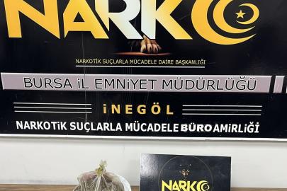 İnegöl’de uyuşturucu taciri tutuklandı