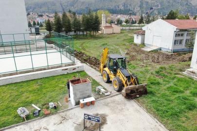 İnönü’de alt yapı çalışmaları