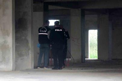 İnşaat halindeki binada erkek cesedi bulundu