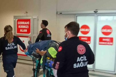 İnşaat iskelesi çöktü bir işçi yaralandı