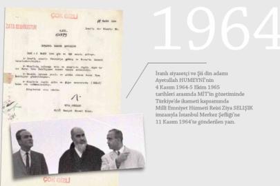 İran lideri Humeyni’nin Türkiye’deki ilk günleri MİT raporlarında