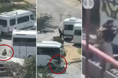 İstanbul İsrail Konsolosluğu önünde çatışma.