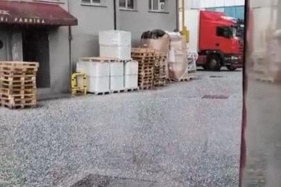 İstanbul’da dolu sürprizi