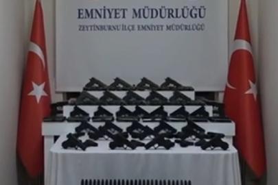 İstanbul’da kaçak silah operasyonu: 91 tabanca ele geçirildi