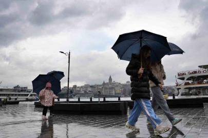 İstanbul’da yağmur sonrası manzara havadan görüntülendi