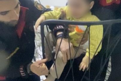 İtfaiyeci babanın oğlunu mesai arkadaşları kurtardı