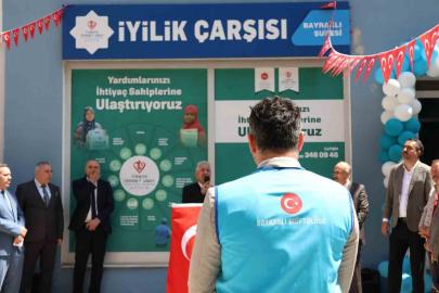 İzmir’in ilk ’İyilik Çarşısı’ Bayraklı’da kapılarını açtı