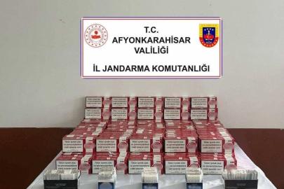 Jandarmadan kaçak makaron operasyonu