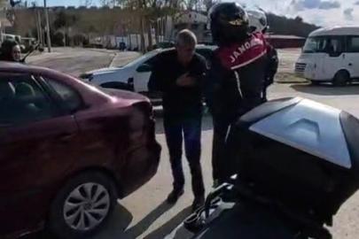 Jandarmanın hızlı refleksi hayat kurtardı