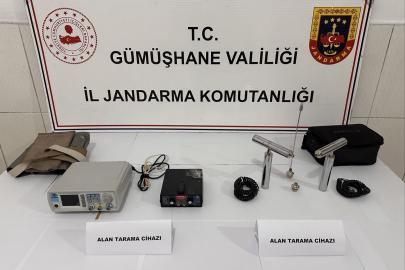 Kaçak kazıya suçüstü: 2 şüpheli yakalandı