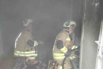 Kahramanmaraş’ta ikamette yangın