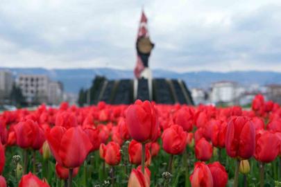 Kahramanmaraş’ta kavşaklarda görsel şölen