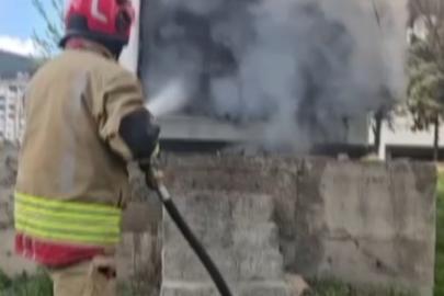 Kahramanmaraş’ta trafoda yangını paniği