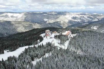 Kar geri döndü: Nisan ayında kışı aratmayan manzara
