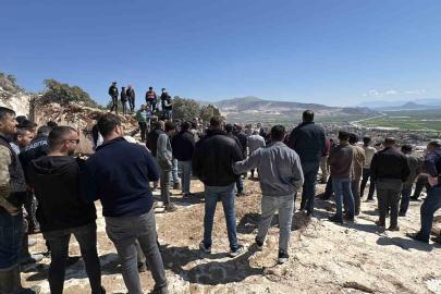 Karamanlı’da vatandaşlar mermer ocağına karşı ayaklandı