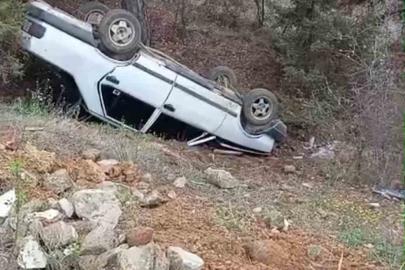 Kastamonu’da otomobil takla attı: 1 yaralı