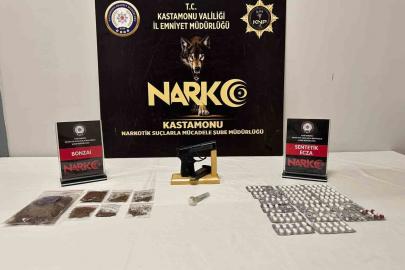 Kastamonu’da uyuşturucu operasyonda 6 şüpheli gözaltına alındı