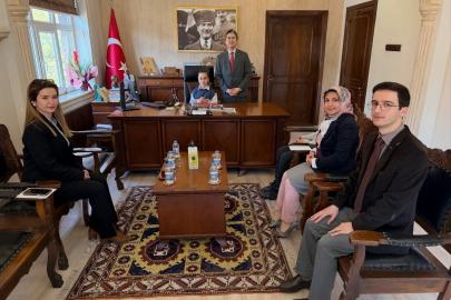 Kaymakamlık koltuğu çocuklara emanet edildi