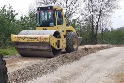 Kaynaşlı’da grup yolu yenileniyor