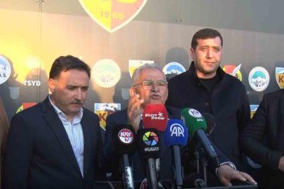 Kayseri protokolünde galibiyet sevinci