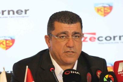 Kayserispor Başkanı Nurettin Açıkalın: "Son 4 maçta kenetlenmeliyiz"