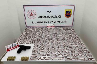 Kepez’de bin 298 adet uyuşturucu hap ele geçirildi