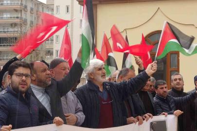 Kilis’te "Filistin’e dünya sessiz kalmamalı" çağrısı