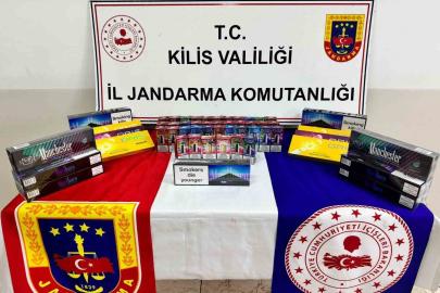 Kilis’te kaçak sigara ve elektronik sigara yakalandı