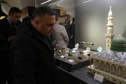 Kilis’te Mukaddes Emanetler sergisi ziyarete açıldı