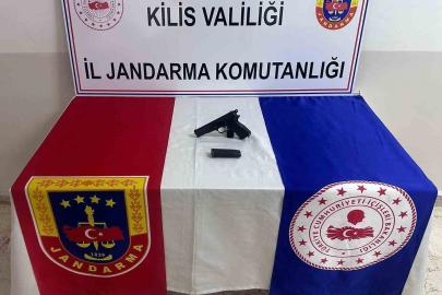 Kilis’te tarihi eser ve silah operasyonu