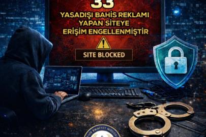 Kırşehir’de 33 internet sitesine erişim engeli
