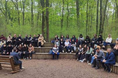 Kitap ve doğa buluşması Ormanya’da gerçekleştirildi