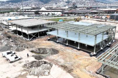 Kocaeli Sosyal Yaşam Merkezi inşaatı hızla yükseliyor