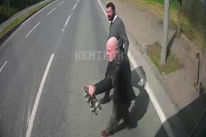 Kocaeli’nde otobüs şoförünün örnek davranışı kamerada