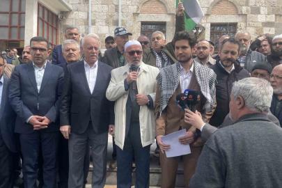 Konya’da İsrail’in aldığı idam kararına tepki