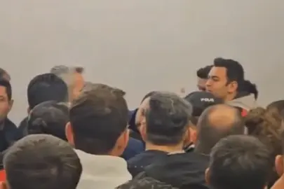 Konya'da maç sonu VİP tribünü karıştı.