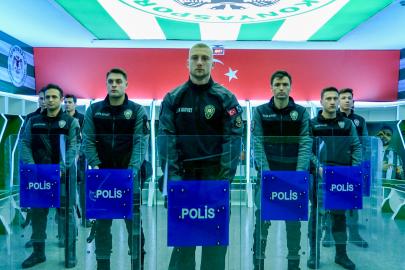 Konyaspor’dan Polis Haftası’na Anlamlı Destek