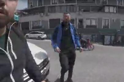 Korna çaldı, darp edildi: Trafik magandaları kameraya yansıdı