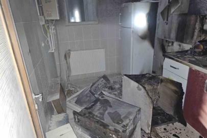 Kovancılar’da korkutan yangın