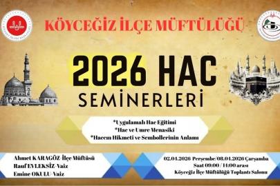 Köyceğizli hacı adaylarına seminer verilecek