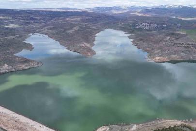 Kuruma noktasına gelen göl, üç ayda doldu taştı