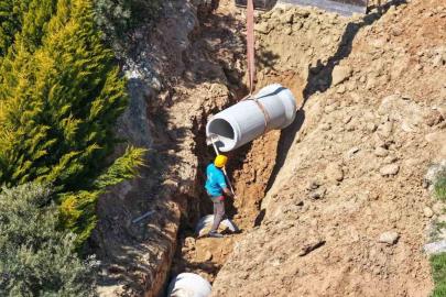 Kuşadası’nda 8,2 milyon liralık altyapı yatırımı başladı