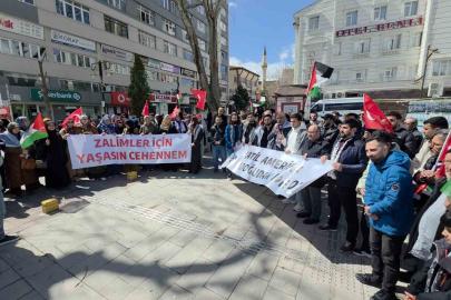 Kütahya’da İsrail’in Filistinli esirleri hedef alan idam cezası yasasına tepki