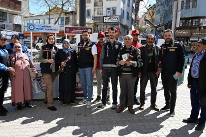 Kütahya’da Polis Haftası’nda bilgilendirme stantları kuruldu