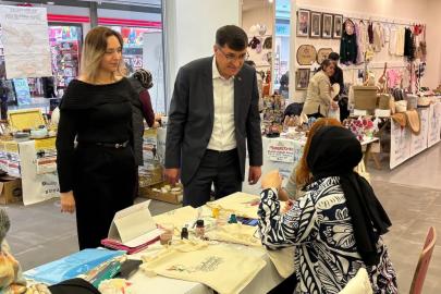 Kütahya’da yöresel ürünler ve el sanatları tanıtıldı