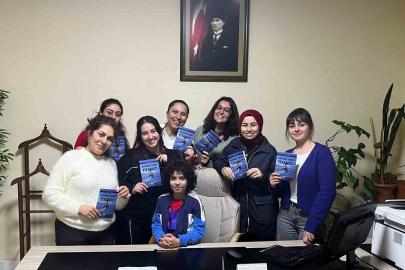 Manisalı öğrenci 9 yaşında ilk kitabını yazdı